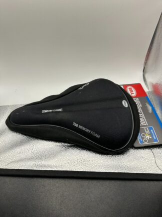 Bell Sports Memory Foam 700 Bike Seat Pad Cushion Black Comfort Anti Slip NEW