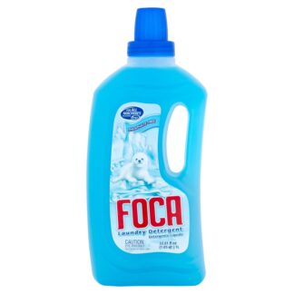 Foca Laundry Detergent, All Ages, Gentle & Effective Formula, Liquid Cleanser with Anionic Tensoactives