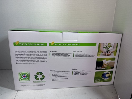 ECO PLUS Premium Toner Cartridge Cyan C EP-CE401A for HP Laserjet Printers NEW - Image 2