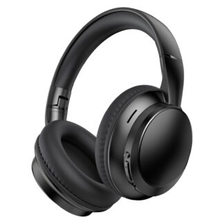 Wireless Bluetooth Headphones 5.4, 40H Playtime, 3 EQ Modes, 4 Mic ENC Noise Cancelling, Over Ear, Black