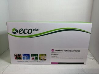 ECO PLUS Premium Toner Cartridge Magenta EP-CE403A for HP Laserjet Printers NEW