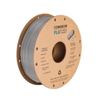 Comgrow PLA 3D Printer Filament 1.75mm, +/- 0.02mm Accuracy, 1KG Spool, Grey