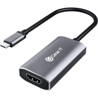 GearIT USB-C to HDMI 2.1 8K HDR Adapter - 8K@60Hz or 4K@120Hz DP Alt Mode