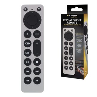 Xtreme Universal Apple TV Remote Replacement for 1st-5th Gen, Controls TV & Apple TV