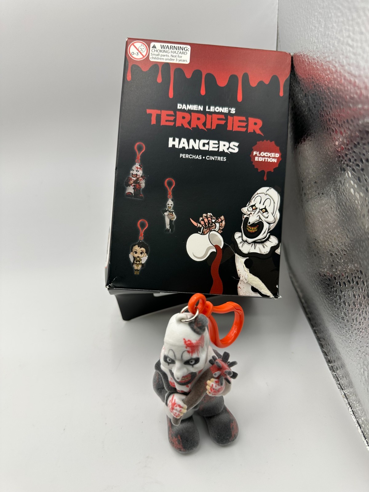 UCC Damien Leone’s Terrifier Hangers Bag Charm - (Flocked Edition)