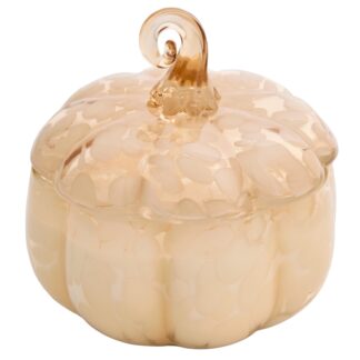 Better Homes and Gardens Pumpkin Snickerdoodle Swirl Scented 2 Wick Confetti Figural Pumpkin Jar Candle 18 oz.