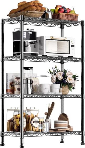 Heavy-Duty Adjustable Storage Rack Shelf