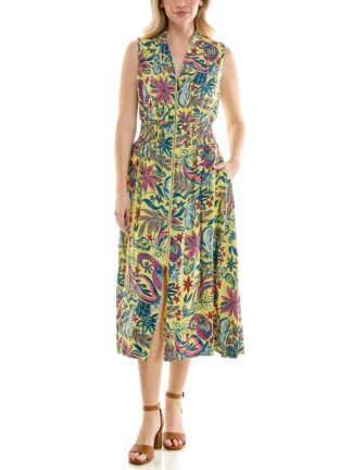 Nicole Miller Zip Front Dress S-XL (UPC 98768)
