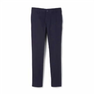 French Toast Girls School Uniform Adjustable Waist Stretch Twill Skinny Pants, Sizes 4-20