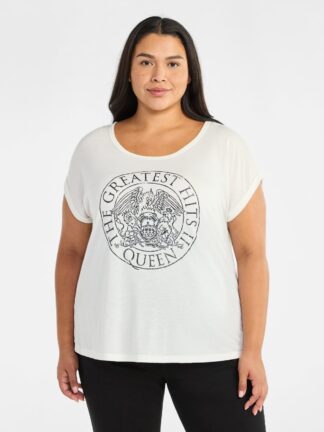 Terra & Sky Women's Plus Graphic T-Shirt, Greatest Hits Logo, Sizes 0X-5X