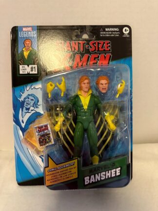 2025 Marvel Mini-Comic Retro Legends X-Men BANSHEE 6" Scale Hasbro Action Figure