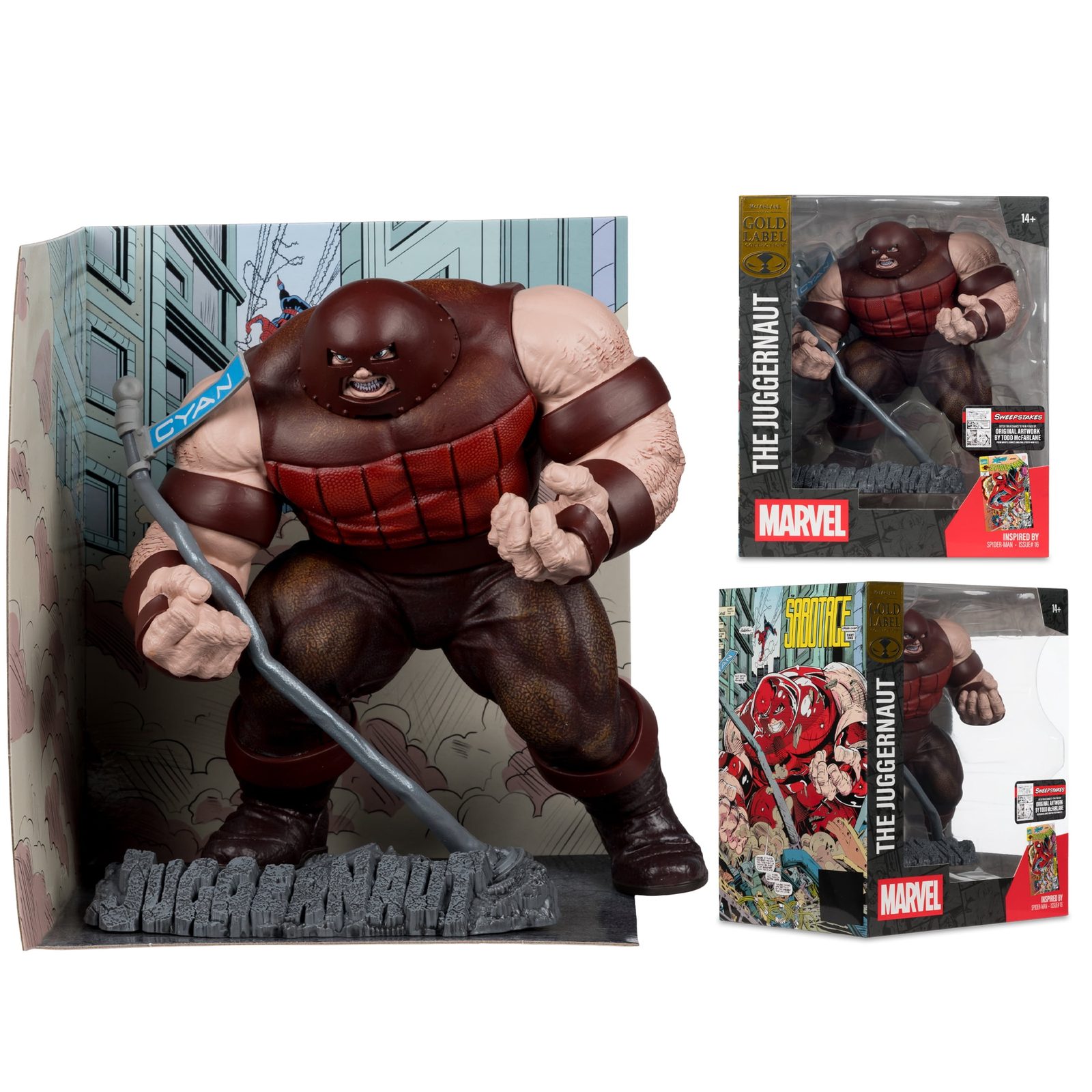 McFarlane Toys Marvel 1:10 Scale Juggernaut Action Figure - Image 2