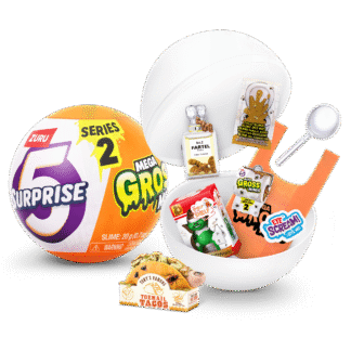 5 Surprise Mega Gross Minis Series 2 by ZURU - Surprise Collectible Slime Toy for Kids Ages 3+