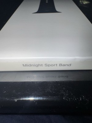 Genuine Apple Watch Sport Band Strap(45mm)Midnight S/M (Fits140–190mm wrist) - Image 4