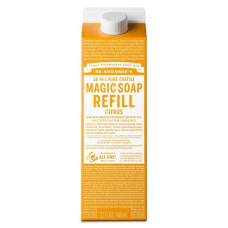 Dr. Bronner's Citrus Pure-Castile Magic Soap Refill