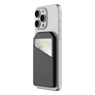 onn Magnetic Compatible Universal Detachable Wallet for Smartphones - Black