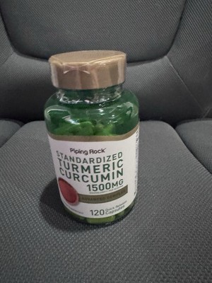 Turmeric Curcumin with Ginger | 120 Capsules | Non-GMO | by Piping Rock 11/27