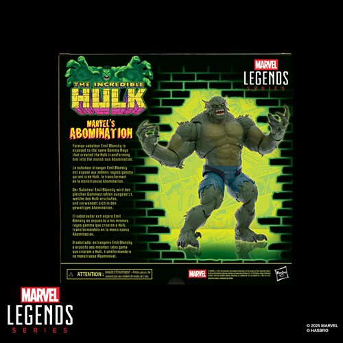 Hulk Marvel Legends Series Marvel's Abomination 6-Inch Action Figure - Image 8