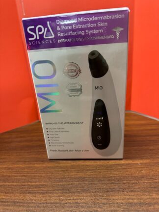 Spa Sciences Mio Microdermabrasion Pore Extraction Skin Resurfacing System White