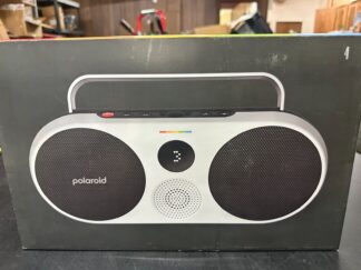 Polaroid P3 Music Player Wireless Bluetooth Speaker Retro Boombox Black