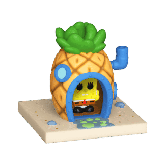 Funko Bitty POP! SpongeBob & Gary with Pineapple House