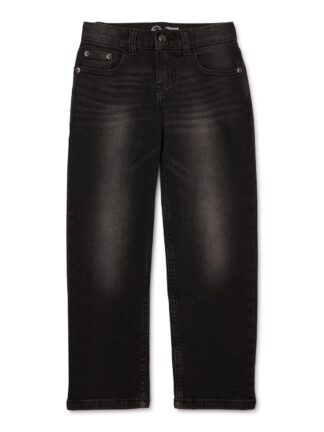 Wonder Nation Boy's Relaxed Denim Jeans, Sizes 4-18, Slim & Husky (UPC 46240)
