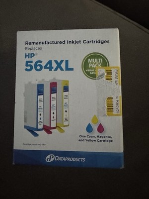 HP 564XL Data products Inkjet Cartridge Color Ink 3-Pack Cyan, Magenta, Yellow