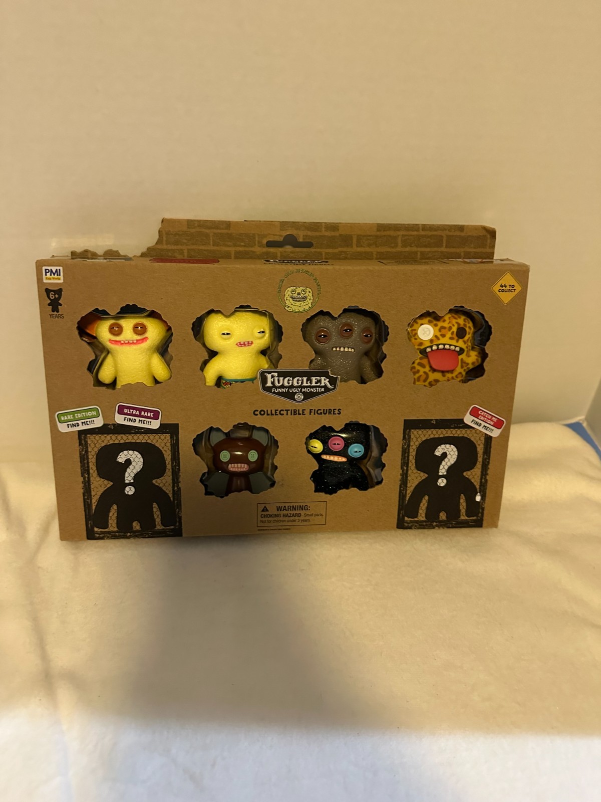 FUGGLER FUNNY UGLY MONSTER COLLECTABLE FIGURES 8-Pack PMI Toys NEW