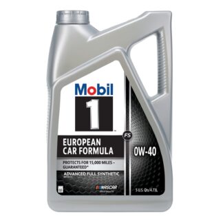 Mobil 1 FS European Car Formula Full Synthetic Motor Oil 0W-40,