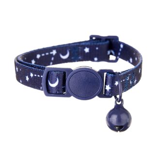 Vibrant Life, Solid Breakaway Fashion Cat Collar, Blue, OS