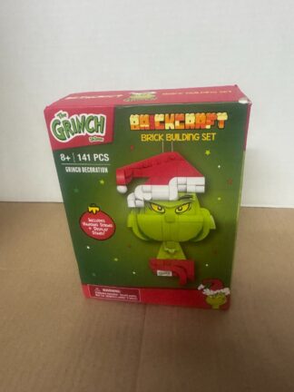 The Grinch Brick Building Set! 141 Pieces BrickCraft Christmas Decoration NEW