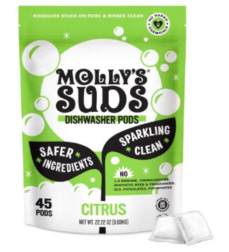 Molly's Suds Dishwasher Pods, Dishwasher Detergent
