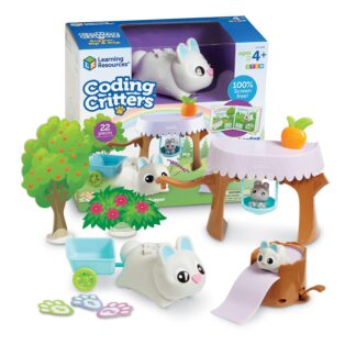 Learning Resources Coding Critters Bopper - 22 Pieces, Ages 4+, Screen-Free Toy For Kids, Interactive STEM Pet, Preschoo