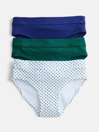 Weekend Academy Girls 3Pk Brief, Sizes XS to XXL (UPC 62769)