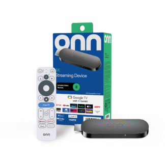 onn 4K Streaming Device, Google TV with Gemini (2026 Model), 8GB Storage, 2GB RAM, Voice Remote