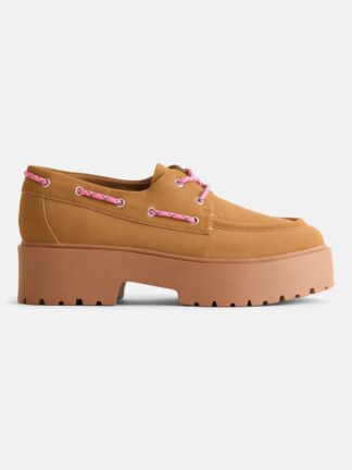 Weekend Academy Little & Big Girls Chunky Boat Loafer Shoes