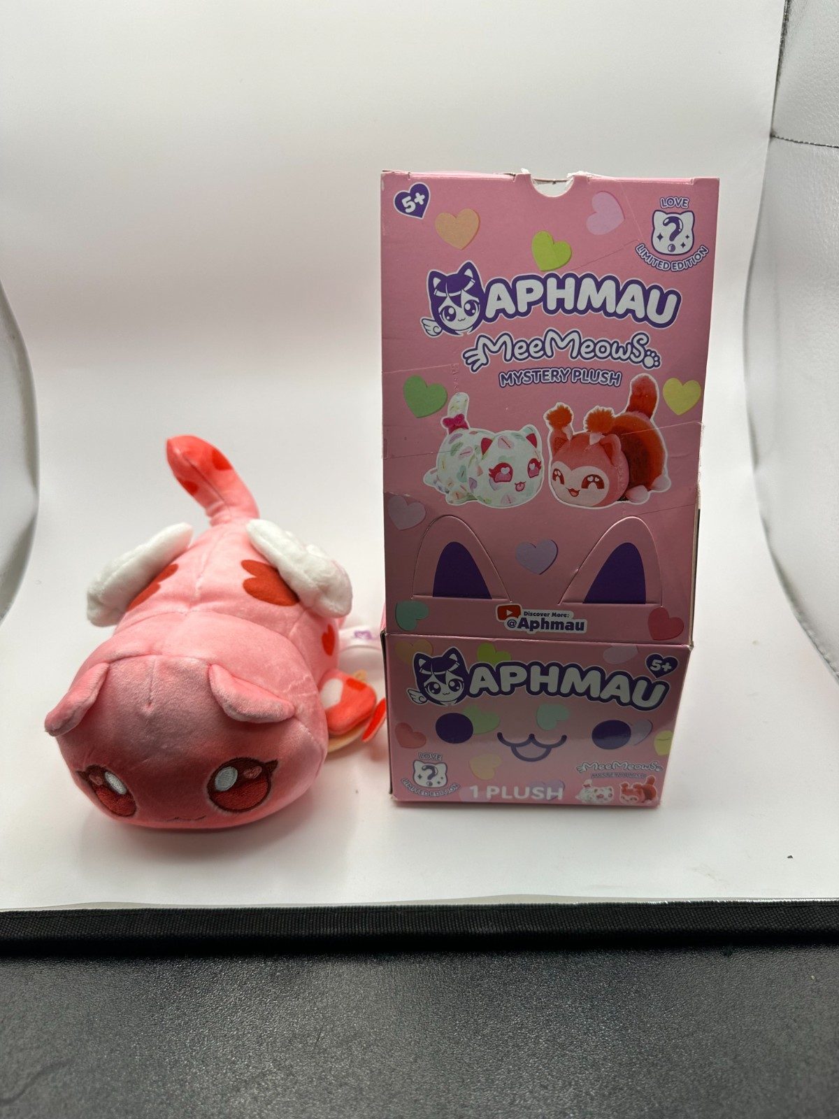 Aphmau Meemeow 6" Cupid Plush From The Valentines Collection New But Opened