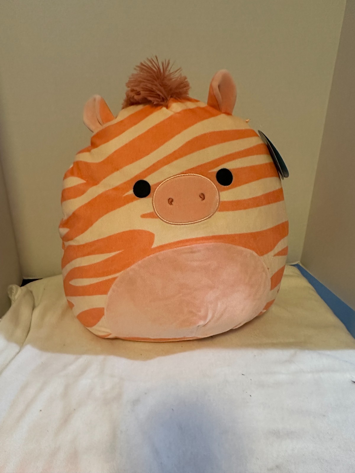Squishmallow 14 Inch “Josue” orange Zebra