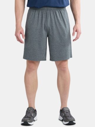 Athletic Works Men's and Big Men's Tri-Blend Active Shorts, 7" Inseam, Sizes XS-5XL