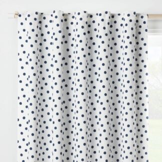 42"W x 95"L Dot Kids' Blackout Window Curtain Panel Navy - Pillowfort™