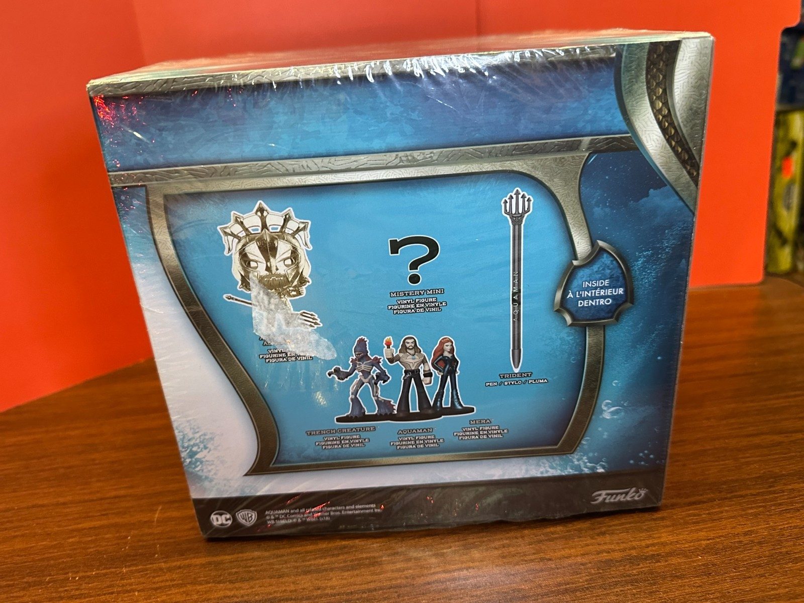 New Funko Aquaman DC Deluxe Collectors Box Target Exclusive 3 Boxes Sealed - Image 2