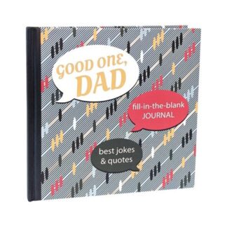Good One  Dad  Fill-in-the-blank Journal Best Jokes & Quotes Keepsake Gift Book