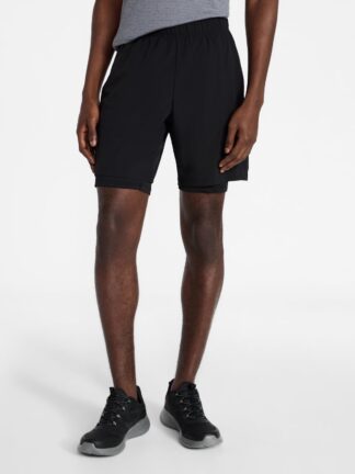Athletic Works Men's and Big Men's 2 in 1 Gym Shorts with Liner, 6" & 8" Inseams, Sizes S-3XL