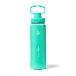 ThermoFlask 24 oz Double Wall Vacuum Insulated Stainless Steel Water Bottle with Chug Spout Lid