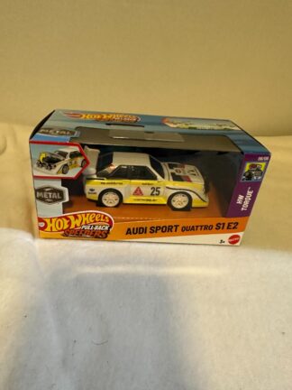 New Hot Wheels 2024 Pull-Back Speeders Audi Sport Quattro S1 E2