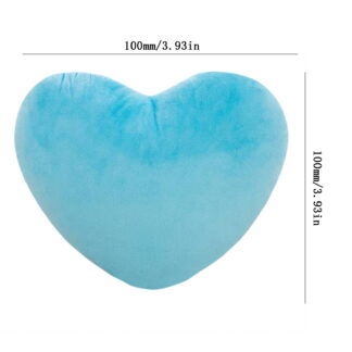 SLYNSHome Heart Throw Pillows for Couch Cute Heart Shaped Decorative Pillow,Super Soft Cushion for Chair Sofa Living Roo