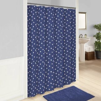 Glam Printed Stripe Shower Blue - Vue