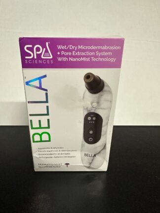 Spa Sciences BELLA 3-in-1 Microderm Pore Extractor & Micro Mister White Marble