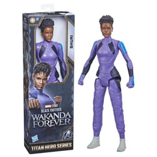 Spider-Man Marvel Studios' Black Panther: Wakanda Forever Titan Hero Series Shuri Toy, 12-Inch-Scale Action Figure, Marv