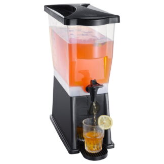 KFFKFF 3-Gallon Beverage Dispenser with Stand, Spigot, and Lid – Ideal for Serving Drinks at Events